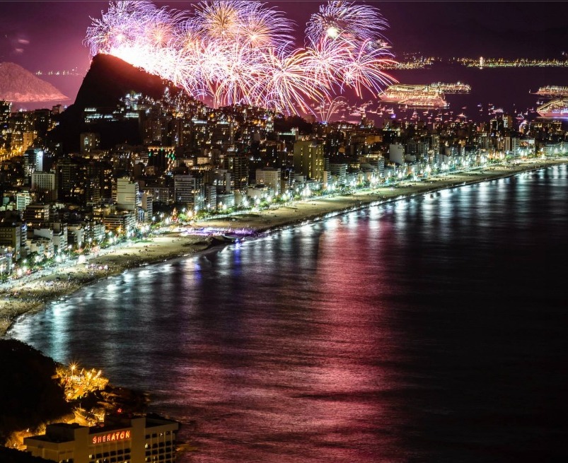 Rio De Janeiro O Melhor R Veillon Do Mundo No Mirante Do Arvr O